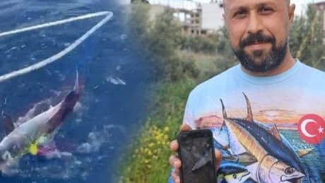 Oltaya geldi amatör balıkçı şoke oldu! 'Herkes bizim kadar vicdanlı çıkmayabilir'