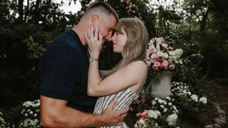 Taylor Swift announces engagement to NFL star Travis Kelce