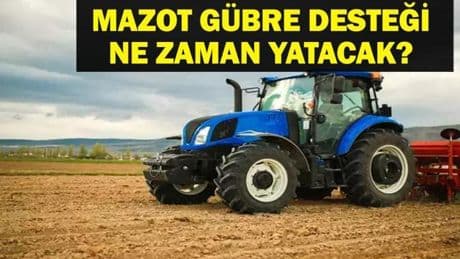 Mazot Gübre Desteği Ne Zaman Yatacak? 2025 Mazot Gübre Desteği Ne Kadar? Bakan Yumaklı Açıkladı