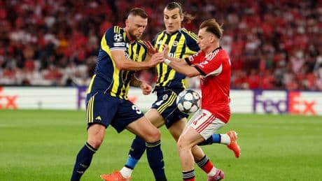 Fenerbahçe yoluna Avrupa Ligi'nde devam edecek: Benfica'nın galibiyet golü Kerem'den!