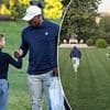 Eagles stars' divide deepens as Saquon Barkley shares special White House moment with Ivanka Trump's son