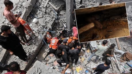 İşgalci İsrail Deyr el-Belah'ta insani yardım deposunu vurdu: Çok sayıda şehit var