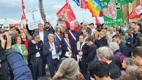 La gauche mobilisée pour dire « stop au génocide » à Gaza