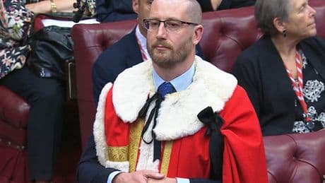 Former Whitehall chief Simon Case takes seat on red benches in House of Lords