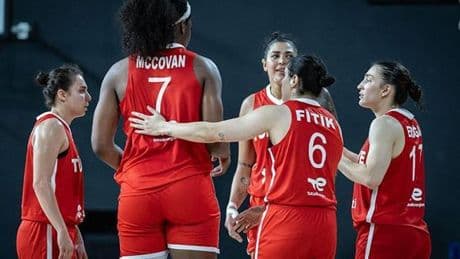 A Kadın Milli Basketbol Takımı, Rusya’yı yendi!
