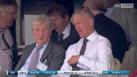 Fans can’t believe who former England manager Roy Hodgson sat next to at Lord’s for England vs India Test match