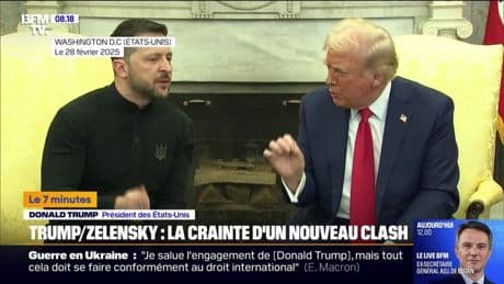 7 MINUTES POUR COMPRENDRE - Donald Trump pose ses conditions avant sa rencontre avec Volodymyr Zelensky
