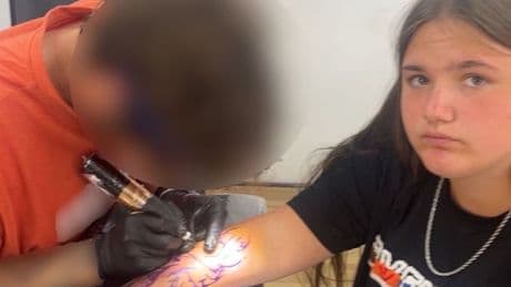 Teen's tattoo horror after artist botches 'trendy' design on last day of holiday