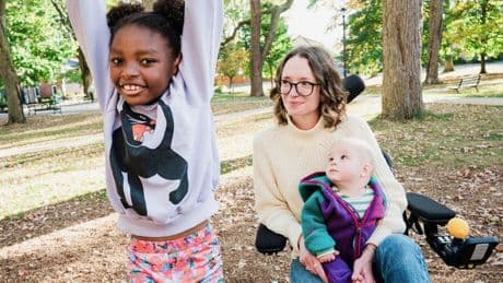 A disabled mom's message to parents: We all need help, and it's OK to ask for it