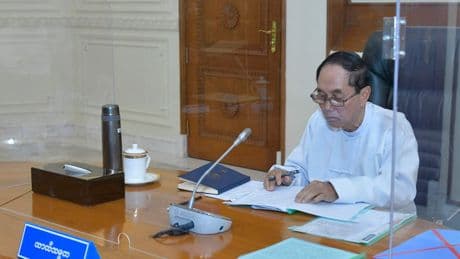 U Myint Swe, Acting President of Myanmar Installed by Military, Dies at 74