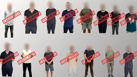 Kırmızı bültenle aranan 14 kişi Türkiye'ye getirildi