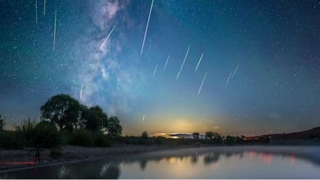 Wann Sie besonders viele Sternschnuppen am Himmel sehen