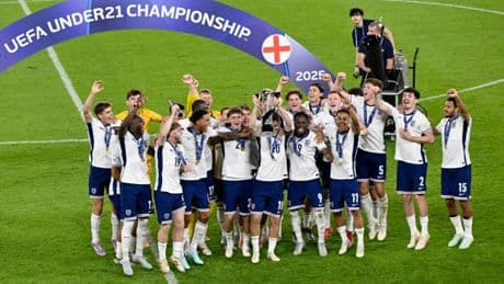 England 3 Germany 2: Young Lions retain Euro U21s crown in THRILLER as supersub Jonathan Rowe wins it in extra-time