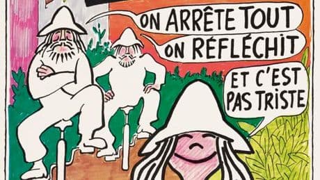 La plume mordante de Gébé à la BNF François-Mitterrand