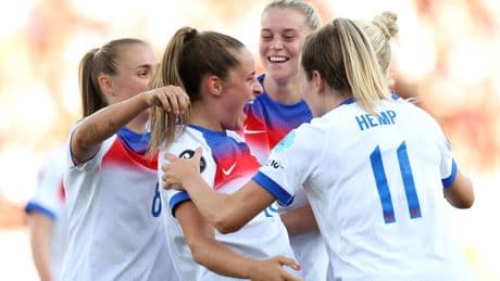 Euro 2025: Lionesses swat Netherlands aside to get title defence back on track