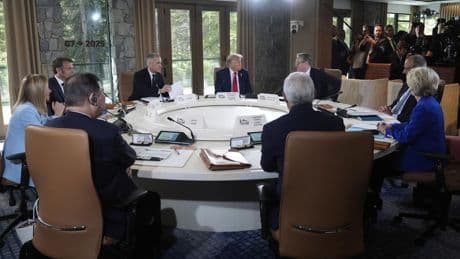 Trump, Starmer use G7 summit to finalize trade deal announced in May