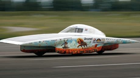 Deze Nederlandse auto kan op zelf opgewekte windenergie rijden
