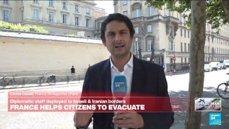 France evacuates citizens from Israel and Iran