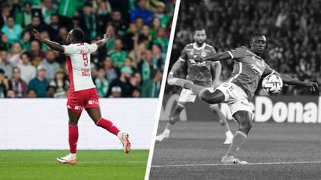 Saint-Étienne-Monaco : Balogun et les Monégasques retrouvent la 2e place, Appiah et les Verts coulent... Les tops et les flops