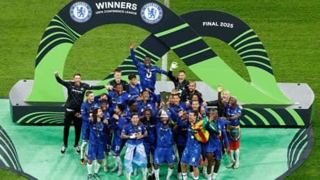 Chelsea: Joe Cole predicts 'really good era' after Conference League final win completes European set
