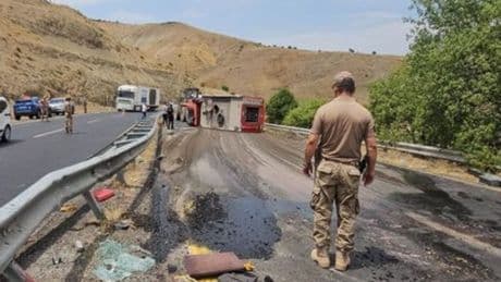 Yangına giderken hayatını kaybetti!