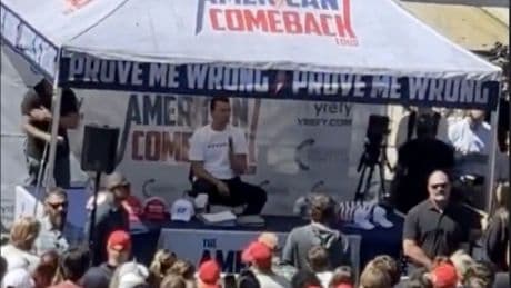 Trump ally Charlie Kirk shot at college event as conservative activist left critically injured