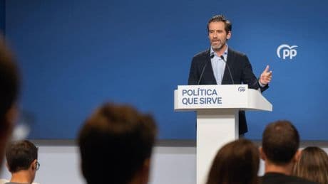 El PP, indignado con la reacción "antidemocrática" de Sánchez: "Hoy ha dicho 'soy un corrupto pero sigo, no vaya a ganar el PP'"