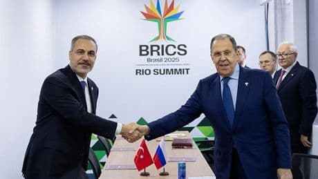 Bakan Fidan, Rus mevkidaşı Lavrov ile görüştü! İşte ele alınan konular