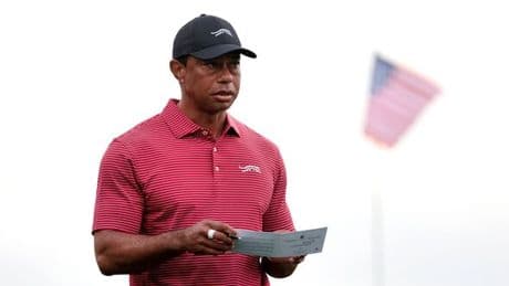 Tiger Woods sparks fan frenzy over comeback after attending son Charlie's event