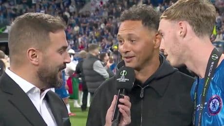 ‘Like father, like son’ – Fans stunned by how similar Cole Palmer’s dad is to Chelsea star in viral interview