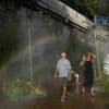 France swelters under a heat wave as fire crews guard smoldering vineyards