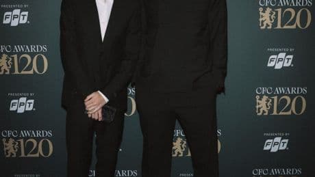 Chelsea stars get suited and booted for end-of-season awards bash as one star joins very exclusive list with TWO gongs