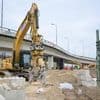 Am Abend legt der Knabberer los: Um 19 Uhr fallen die ersten Betonteile der A100-Brücke