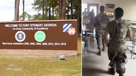 Five soldiers shot at US Army base
