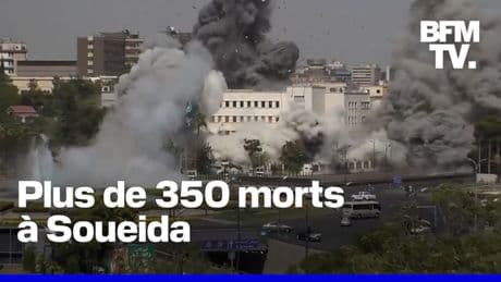 La ville syrienne de Soueida, à majorité druze, a été le théâtre d’affrontements qui ont fait plus de 350 morts