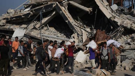 At least 34 people killed in Israeli strikes in Gaza as ceasefire prospects inch closer