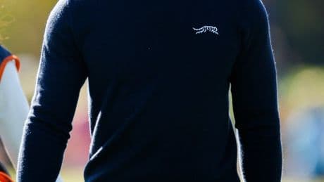 Tiger Woods looks almost unrecognizable as golf legend is spotted in rare public appearance watching son Charlie