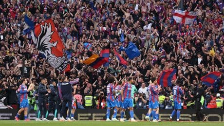 FA Cup'ta ilk finalist Crystal Palace oldu