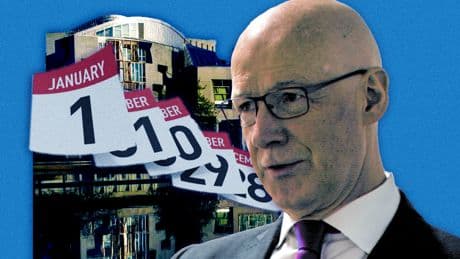 John Swinney will hit one year as First Minister but there's no time for celebrating