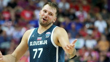 Luka Doncic se gusta ante Bélgica y hace historia en el Eurobasket