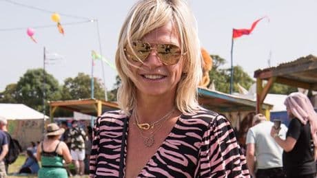 Zoe Ball spotted holding hands with mystery Fatboy Slim lookalike at Glastonbury