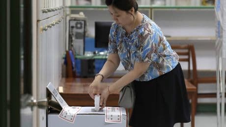 Taiwan votes on recalling opposition lawmakers and reviving nuclear power