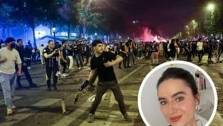 El pánico de una joven vasca que vivió in situ los disturbios de París: «Empezaron a saltar fuegos artificiales a las ventanas...»