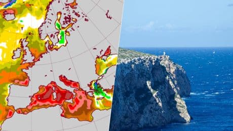 El Mediterráneo está más de dos grados por encima de lo normal: y es algo que tiene serias consecuencias en España