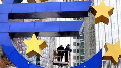 European economy sees growth of only 0.1% as scramble to get ahead of US tariffs goes into reverse