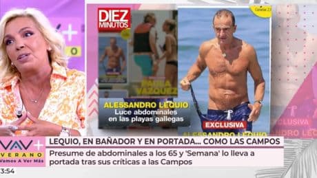 Borrego reacciona a los abdominales de Alessandr Lecquio: "Para mojar pan"
