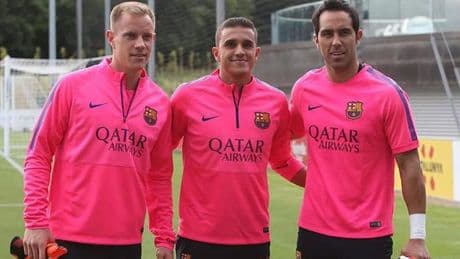 La última y, difícil, sucesión en la portería del Barça: Valdés, Bravo y Ter Stegen