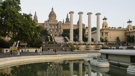 Vuelve el agua a la Font Màgica de Montjuïc