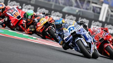 Así queda la parrilla de salida del GP de Hungría de MotoGP: Alex Márquez y Bagnaia, al fondo en el peor circuito posible