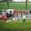 Drie zwaargewonden na botsing tussen auto en busje in Gronings Mussel